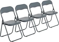 Folding chairs black for sale  SALFORD