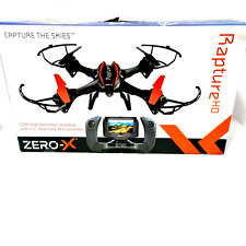 Cámara Zero X Drone Rapture HD ZX-RHD 720P HD 60 metros FPV negra precio de venta sugerido por el fabricante $399 segunda mano  Embacar hacia Argentina