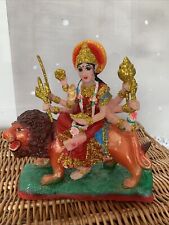 Hand painted durga for sale  ROMFORD