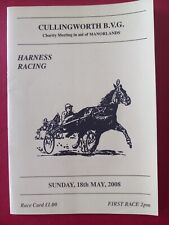 Harness racing programme for sale  BINGLEY
