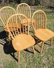 solid windsor chairs wood for sale  Houston