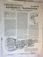 Roverdrive transmission part for sale  ANDOVER