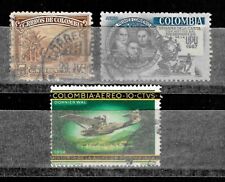 Colombia obliterated stamps d'occasion  Expédié en Belgium