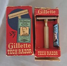 Vintage gillette tech for sale  Crandall