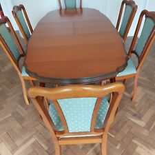 Cherry wood dining for sale  AXMINSTER