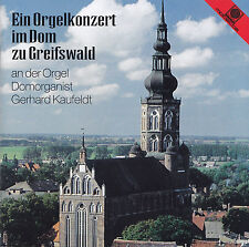 EIN ORGELKONZERT IM DOM ZU GREFSWALD - CD - DOMORGANIST GERHARD KAUFELDT na sprzedaż  Wysyłka do Poland