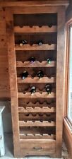 32 bottle wine cabinet/rack for shallow spaces. Country/cottage. £399 when new for sale  BARNET