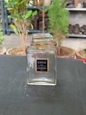 Botella de perfume vacía vintage antigua de Coco Chanel eau de parfum paris coleccionable segunda mano  Embacar hacia Mexico