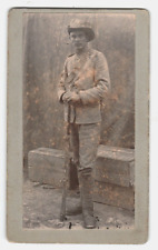 Used, CDV soldier Imperial Yeomanry ? Mounted Infantry ? Boer War Khaki drill for sale  Shipping to South Africa
