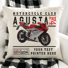 Personalised motorbike cushion for sale  BRIDGNORTH