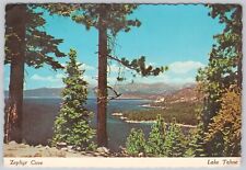 Cartão postal vintage Lake Tahoe, Nevada, Zephyr Cove comprar usado  Enviando para Brazil