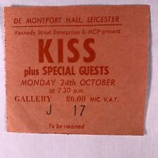 Kiss ticket paul for sale  PRESTON