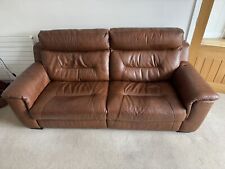 Brown leather large for sale  SUTTON COLDFIELD