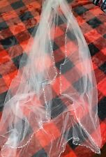 Wedding veil long for sale  Jacksons Gap