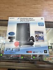 Sony Playstation 3 PS3 Move Sports Champions Bundle 320 GB Complete In Box for sale  Shipping to South Africa