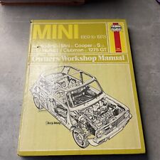 BLMC MINI 1959-1975 HAYNES WORKSHOP MANUAL for sale  Shipping to South Africa