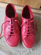 Ecco leather trainers for sale  SHIPLEY