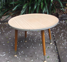 1960's Retro Maple Laminex Top Coffee Table w screw Legs Mid -Century Rare Fine for sale  Shipping to South Africa