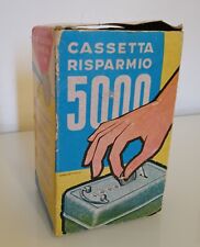 Cassetta risparmio 5000 usato  Italia