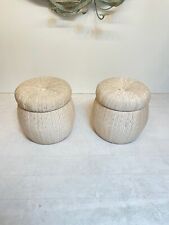 Pair storage stools for sale  Long Beach