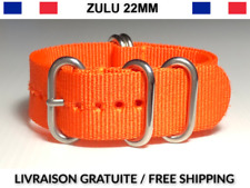 Used, ★ 22MM ZULU ★ Nylon Watch Strap Military Fashion 007 Strap Watch Strap Watch Band Band Band Bracelet for sale  Shipping to South Africa