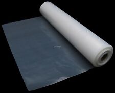 2 METRE WIDE CLEAR POLYTHENE PLASTIC SHEETING HEAVY DUTY, 250 MICRON 1000 GAUGE for sale  Shipping to South Africa