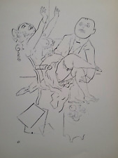 George grosz lithographie gebraucht kaufen  Hamburg