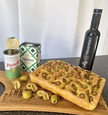 Gordal olive focaccia for sale  Shipping to Ireland