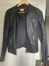 Hobbs leather jacket for sale  LONDON