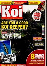 Koi magazine december for sale  GREAT YARMOUTH