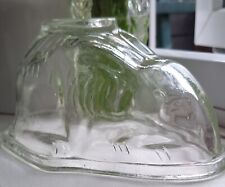 rabbit jelly mould glass for sale  MILTON KEYNES