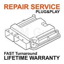 Usado, Volkswagen VW Mail-in SERVIÇO DE REPARO Motor Computador ECM PCM ECU comprar usado  Enviando para Brazil