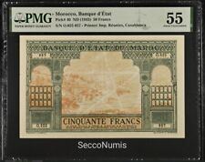 Morocco. francs 1943 d'occasion  Grenoble-