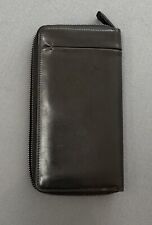 mens leather wallet zip for sale  PRESTON