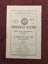Speedway programme bell for sale  POOLE