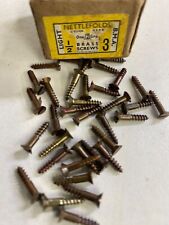 Bma brass screws for sale  LEICESTER