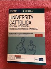 Test università cattolica usato  Roma