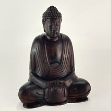 Wooden meditating buddha for sale  Sacramento