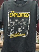 Camiseta unissex The Exploited Band preta manga curta masculina feminina KH2915 comprar usado  Enviando para Brazil