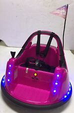 Bumper Buddy Ride On carro elétrico para crianças e crianças pequenas, 12V 2 velocidades, rosa comprar usado  Enviando para Brazil