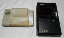 Lote de 2 Mini TVs Portáteis Vintage - Casio TV-400T + Citizen LC-TV comprar usado  Enviando para Brazil
