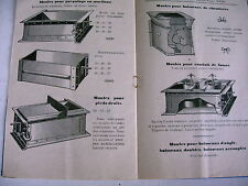 Catalogue moules metalliques d'occasion  La Bégude-de-Mazenc