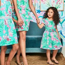 Vestido lindo Lilly Pulitzer Girls Momoa Aqua Al Fresco Isnt She. Tamanho: 8 comprar usado  Enviando para Brazil