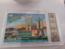 Breaking Bad Walter White  and Jesse Blue Cracked ice Downtown Art Card for sale  Shipping to South Africa