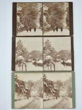 Antique stereoscope cards for sale  LOUTH