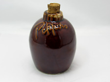 Hull Brown Drip Pottery Oven Proof USA Large Pepper Shaker & Cork Only Vintage for sale  Shipping to South Africa