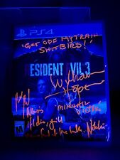 Neil Newbon and William Hope firmado Resident Evil 3 juego JSA PS4 segunda mano  Embacar hacia Argentina