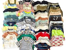 Lote de roupas de verão para bebês meninos 12 a 18 m macacões camisas shorts 12 meses 60 peças comprar usado  Enviando para Brazil