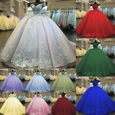 Vestidos de festa de aniversário princesa Quinceanera glitters doces 15 16 comprar usado  Enviando para Brazil