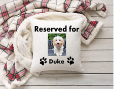 Dog photo cushion for sale  WESTON-SUPER-MARE